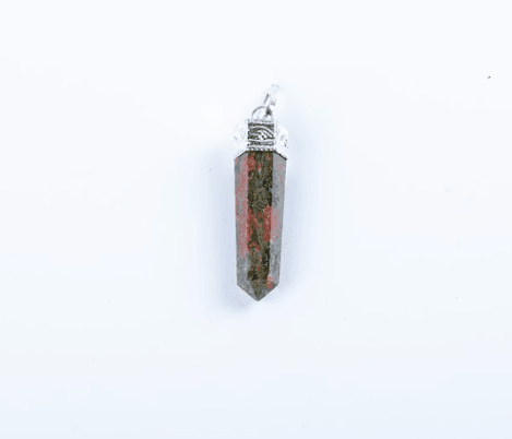 Unakite Single Point Pendant - AEORA ROCKS INDIA - Healing Crystals superstore