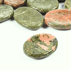 Unakite Worry Stone - AEORA ROCKS INDIA - Healing Crystals superstore
