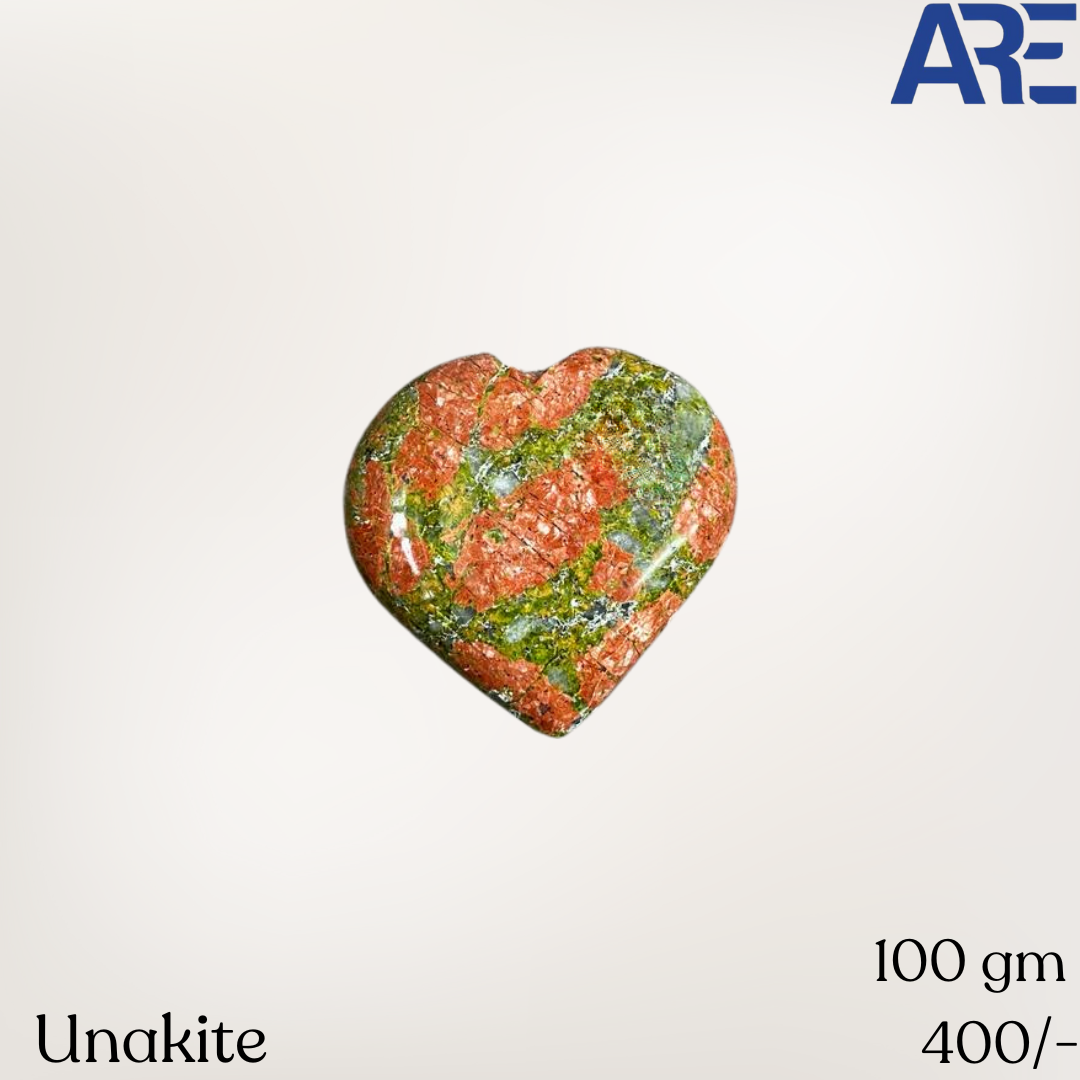 Unakite Heart 