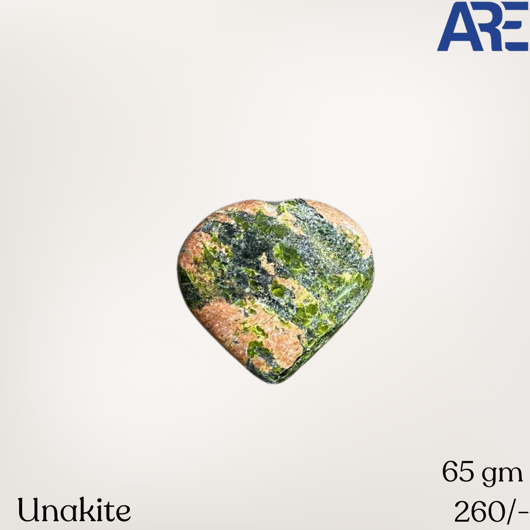 Unakite Heart  