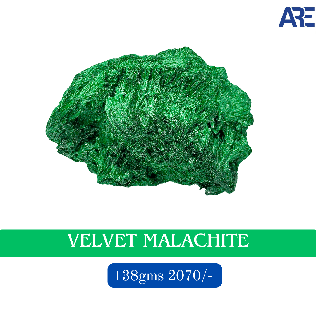 Velvet Malachite - AEORA ROCKS INDIA - Healing Crystals superstore