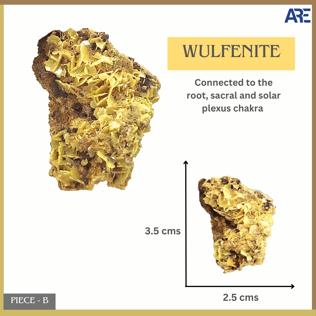 Wulfenite in India - Aeora Rocks - AEORA ROCKS INDIA - Healing Crystals superstore