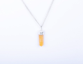 Yellow Aventurine Single Point Pendant - AEORA ROCKS INDIA - Healing Crystals superstore