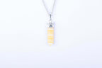 Yellow Calcite Single Point Pendant - AEORA ROCKS INDIA - Healing Crystals superstore