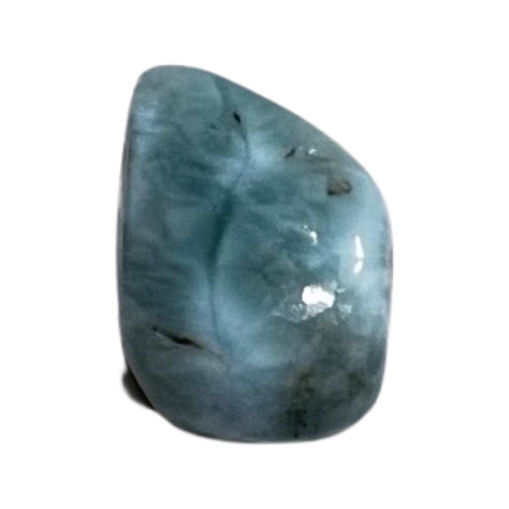 Larimar Tumbled Stone B (4gm piece)