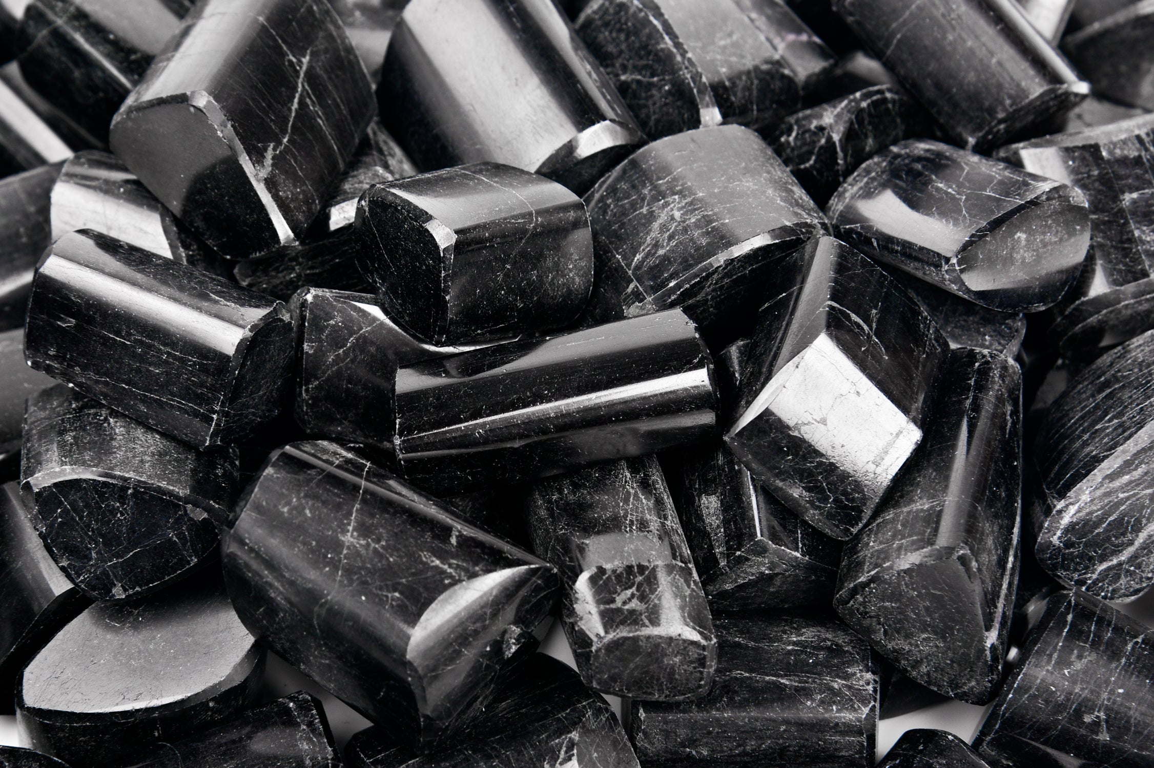 Black tourmaline store tumbled stone