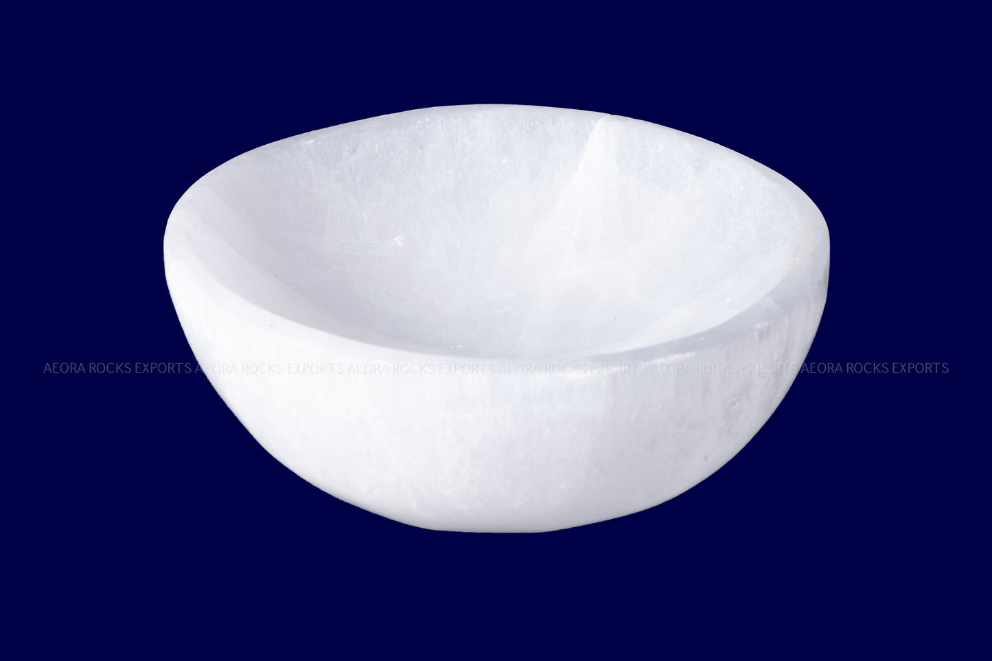 Selenite Circle Bowl