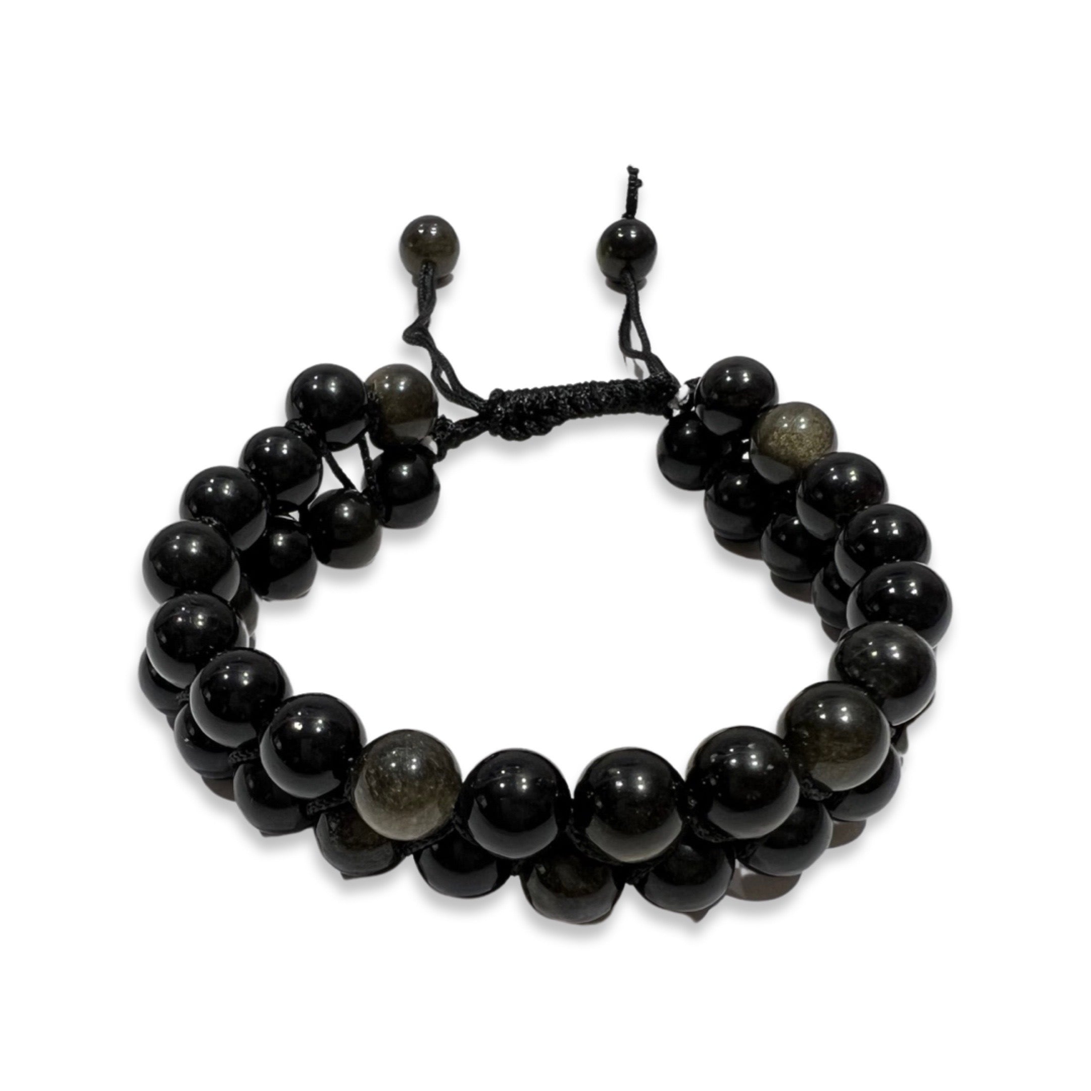 Manufacturer of 925 silver black beads bracelet | Jewelxy - 236570