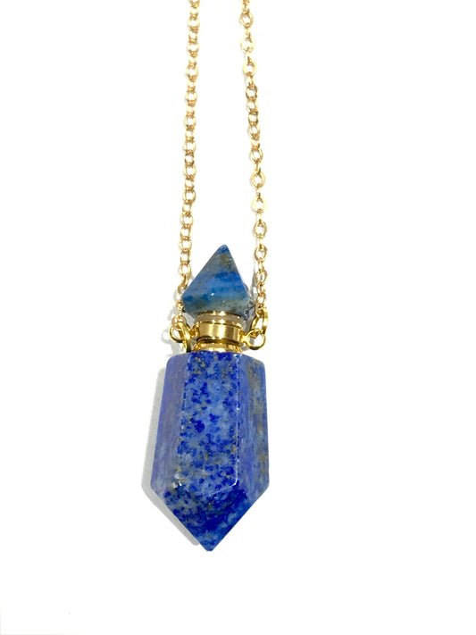 Lapis Lazuli Bottle Pendant