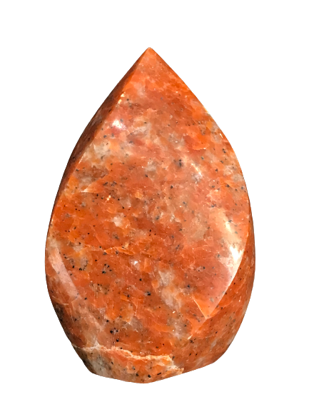 Orange Calcite Flames
