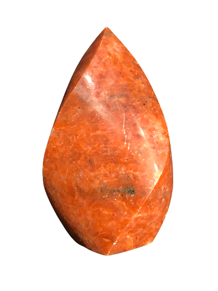 Orange Calcite Flames