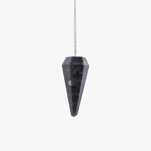 Black Larvekite Pendulum - AEORA ROCKS INDIA - Healing Crystals superstore