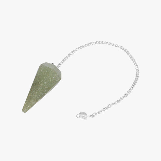 Green Aventurine Pendulum - AEORA ROCKS INDIA - Healing Crystals superstore