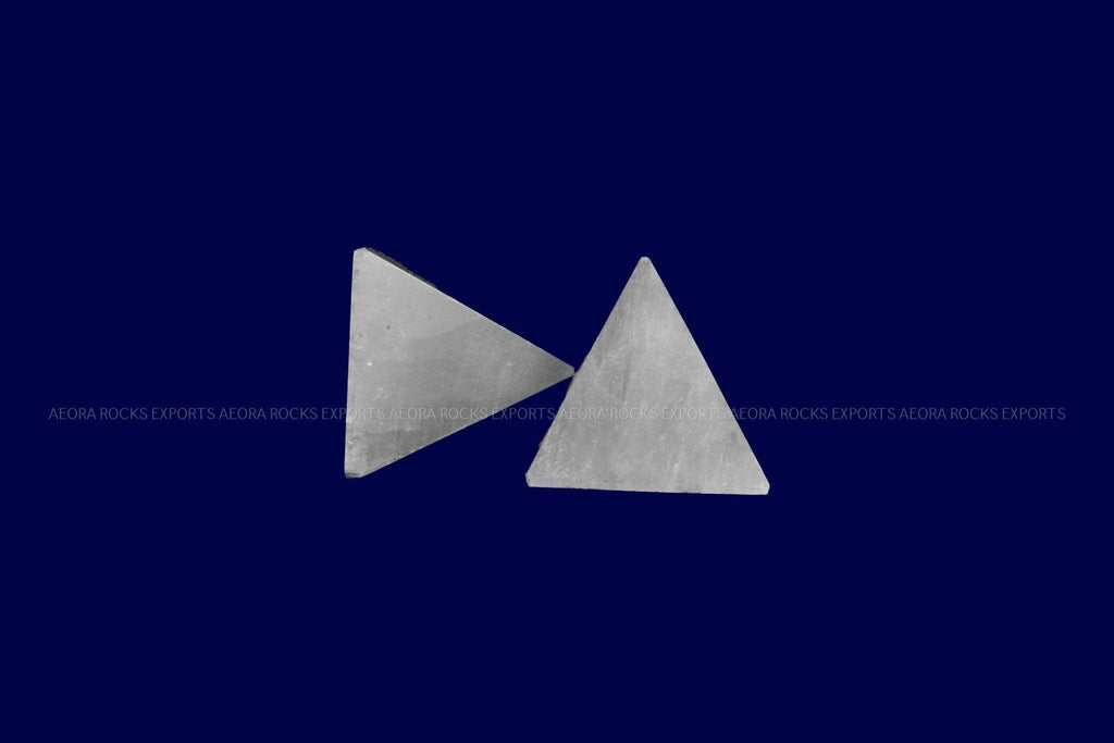 Natural Selenite Pyramid in India - Aeora Rocks - AEORA ROCKS INDIA - Healing Crystals superstore