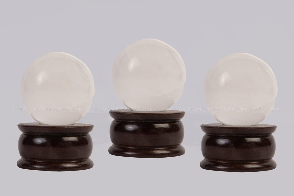 Natural Selenite Sphere in India - Aeora Rocks - AEORA ROCKS INDIA - Healing Crystals superstore