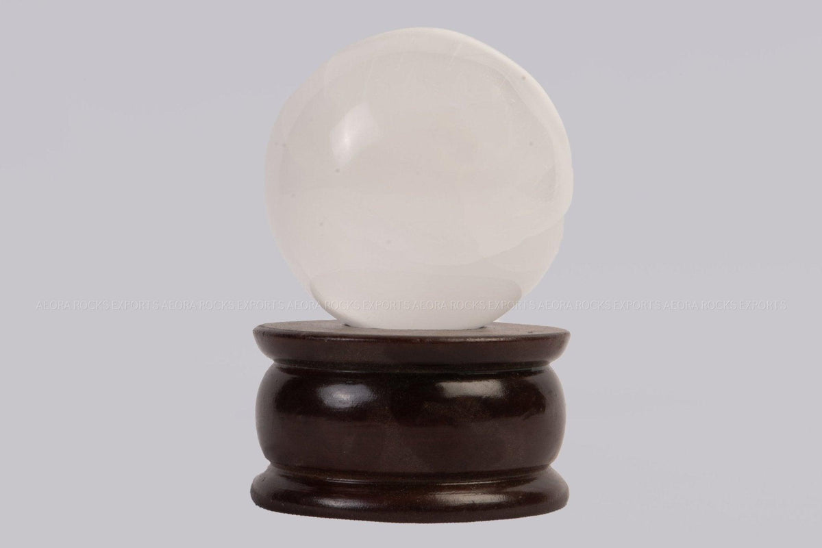 Natural Selenite Sphere in India - Aeora Rocks - AEORA ROCKS INDIA - Healing Crystals superstore
