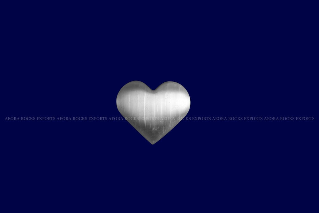 Selenite Heart in India - Aeora rocks - AEORA ROCKS INDIA - Healing Crystals superstore