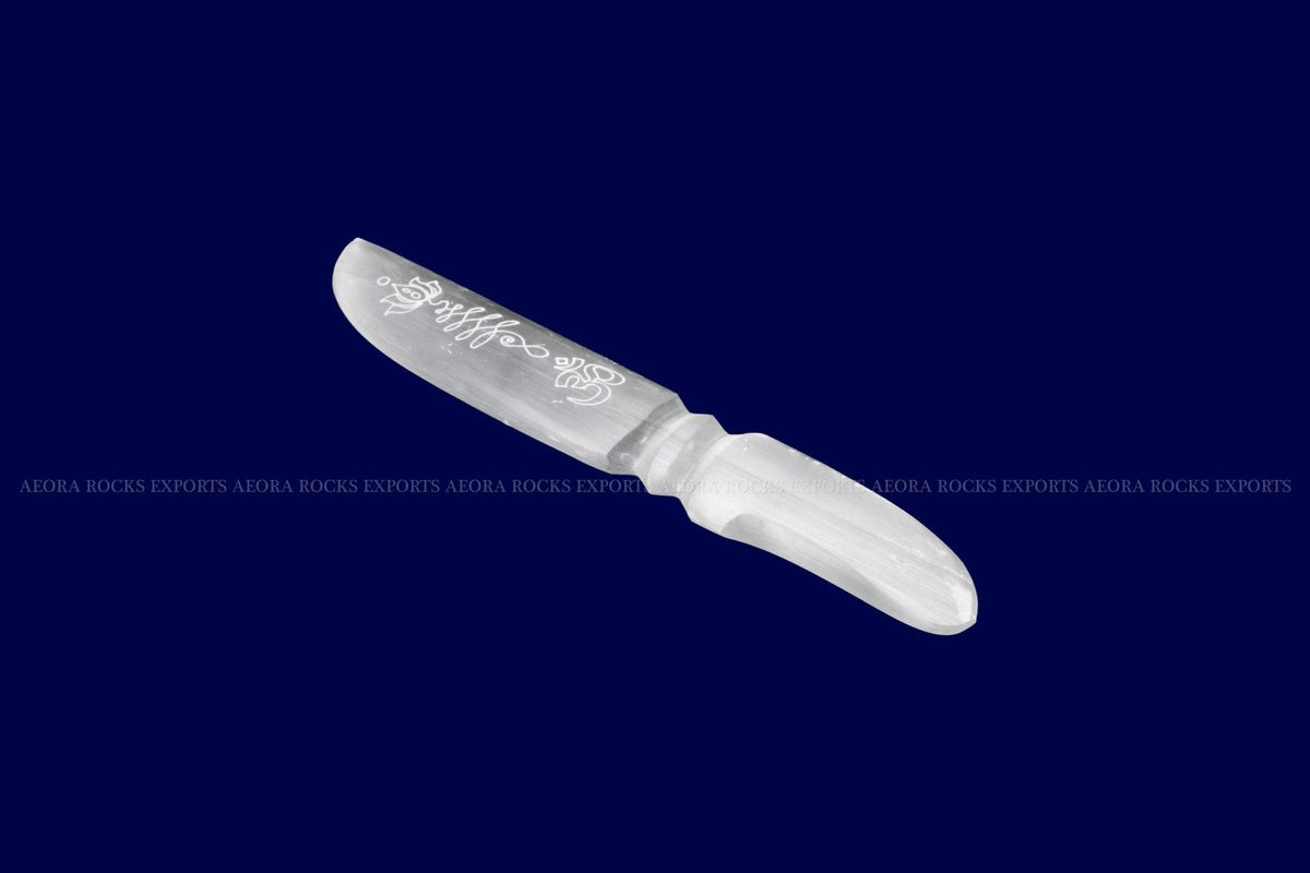 Selenite Knife - AEORA ROCKS INDIA - Healing Crystals superstore