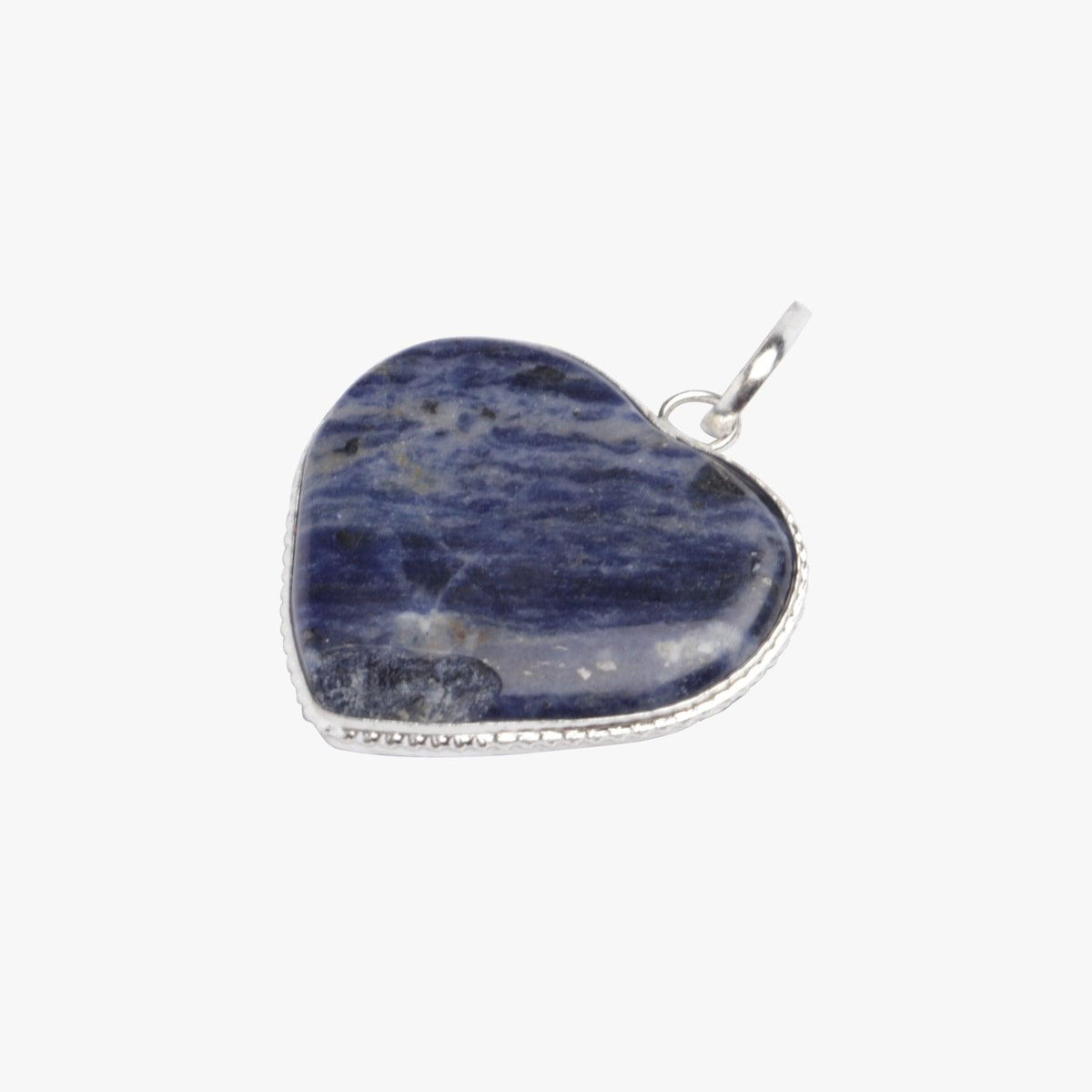 Sodalite Heart Pendant - AEORA ROCKS INDIA - Healing Crystals superstore